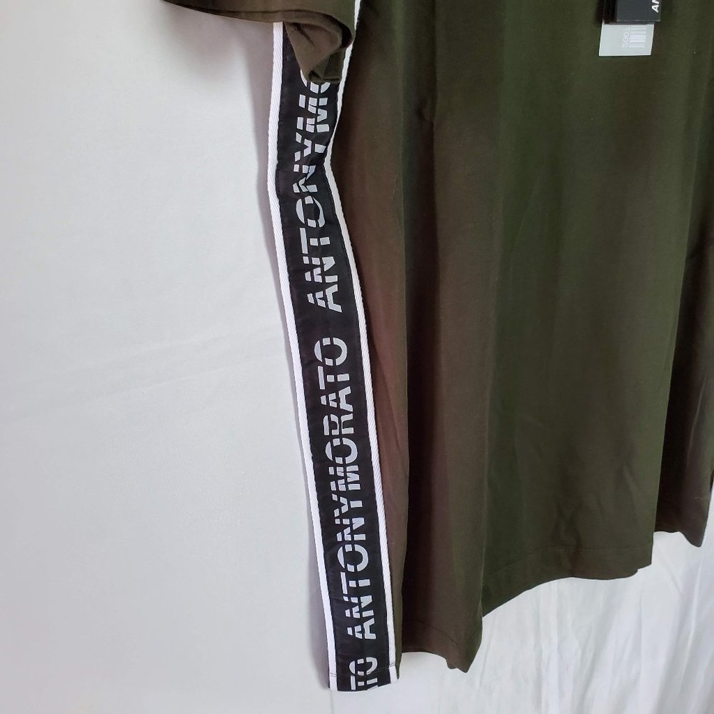 Antony Morato Sport Collection 2007 Dark Army T-shirt NWT - Picture 4 of 10